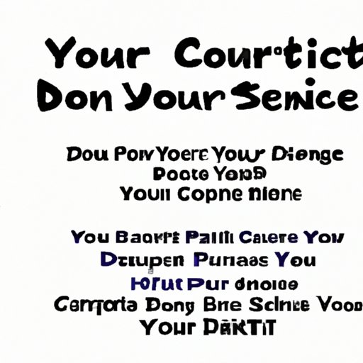 Contact Your Local Health Department