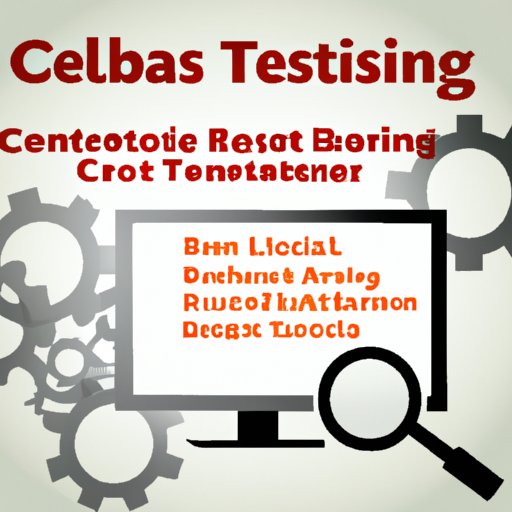 Exploring Online Databases of Testing Centers