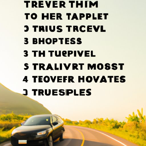 Create a List of the Best Road Trips for Different Types of Travelers