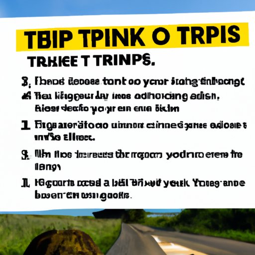 Tips for Making the Most of the Trip