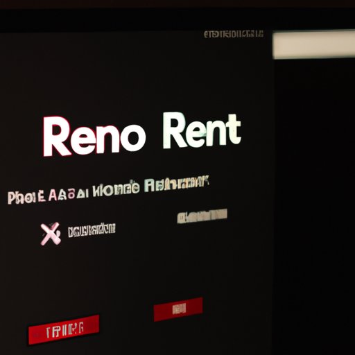 Rent the Movie from an Online Video Store