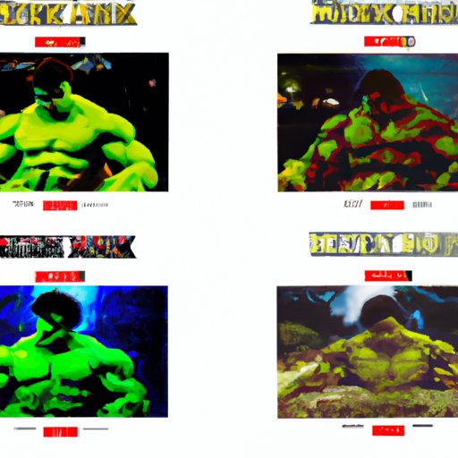 Comparison of the Different Editions of Hulk Movies Released on Home Video