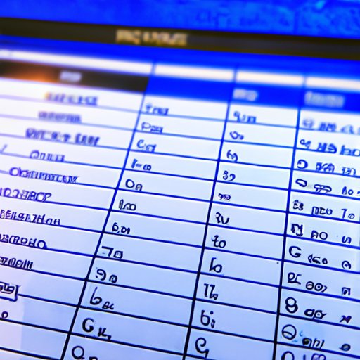 Check Cable TV Listings for Availability