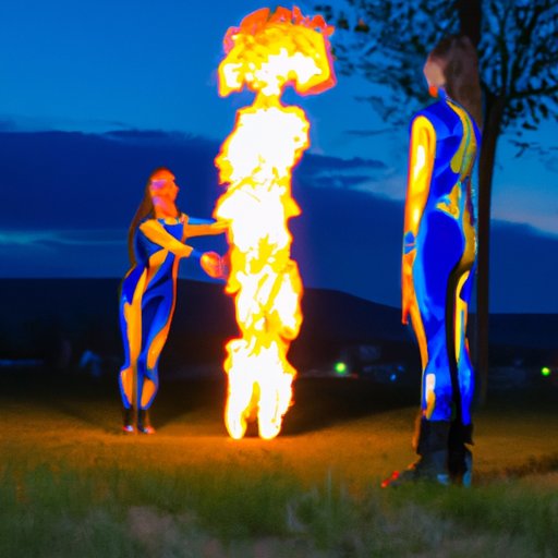 Interview with a Blue Flame Dancer