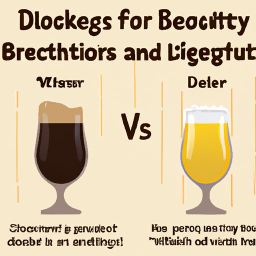 Comparing the Health Benefits of Dark Beer vs. Light Beer