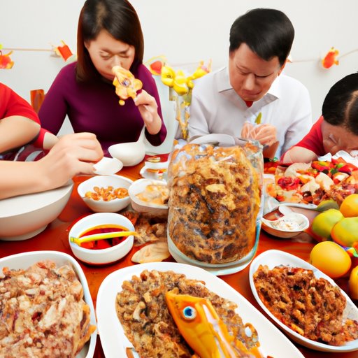 Examining Types of Food Eaten to Celebrate Lunar New Year