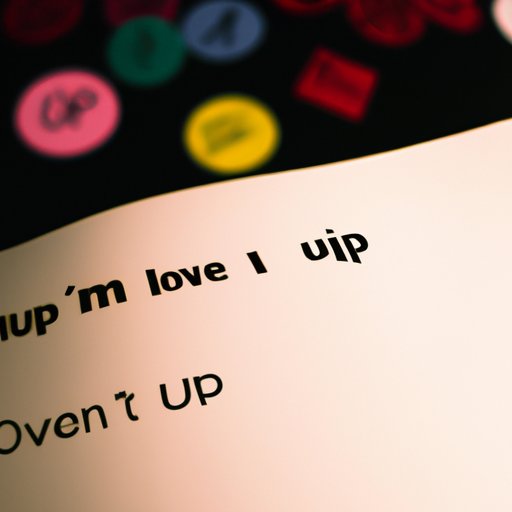 Exploring the Lyrics and Meaning Behind 