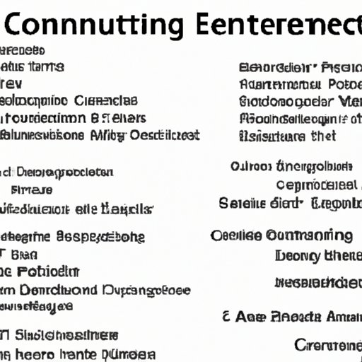 An Overview of the Typical Coursework for Computer Science and Software Engineering Degrees