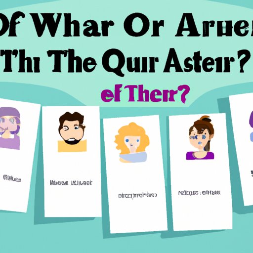 Create a Quiz to Help Readers Find Out Which Character They Are