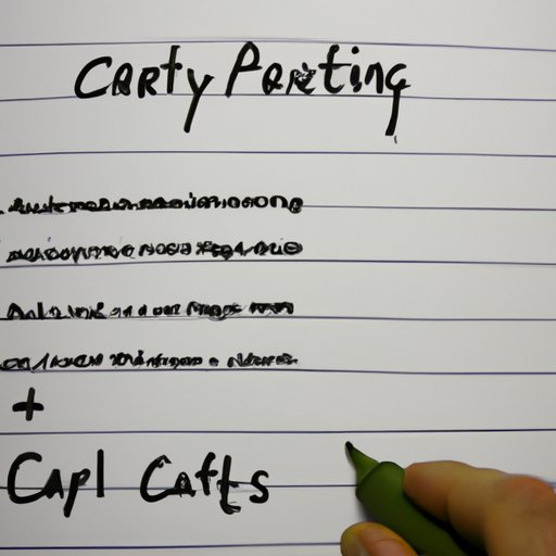 Exploring the Capitalization Rules in Army Writing