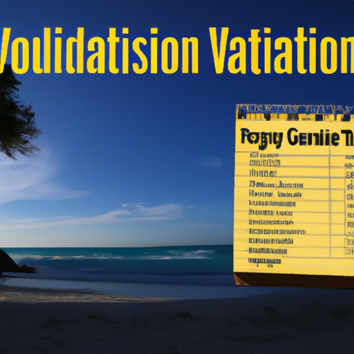 Creating a Guide to Unused Vacation Payouts by State