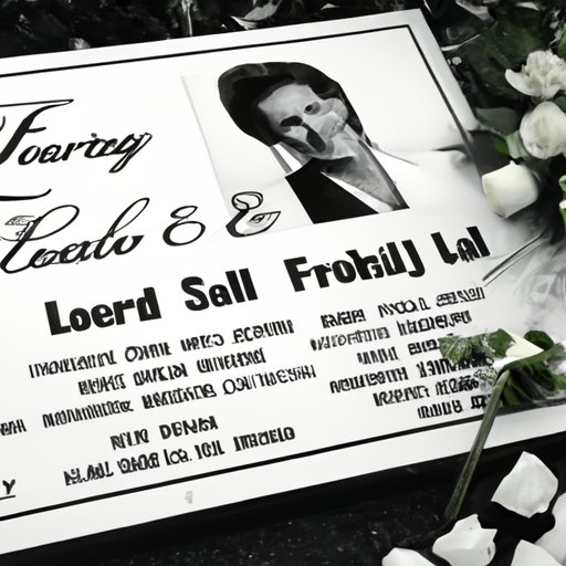 Obituary: Remembering the Life and Legacy of [Movie Star]