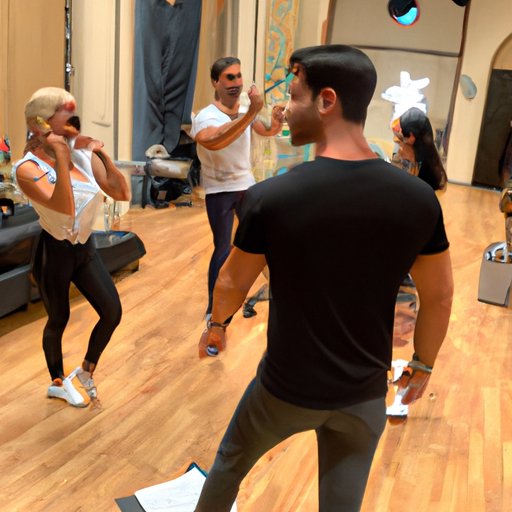 Behind the Scenes at Rehearsals for the New Cast of Dancing With the Stars