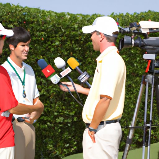 Interviewing the Winners of the PGA Tour Events