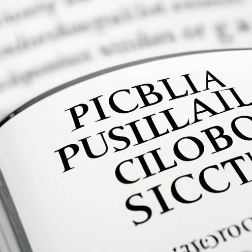 Political Science and Public Policy