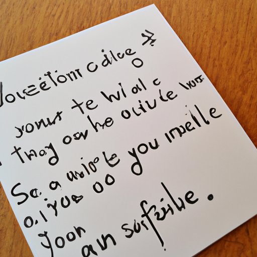 Conclusion: Reflecting on What Makes You Unique