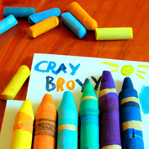 Ideas For Using Crayons To Make Souvenirs Of Your Trip