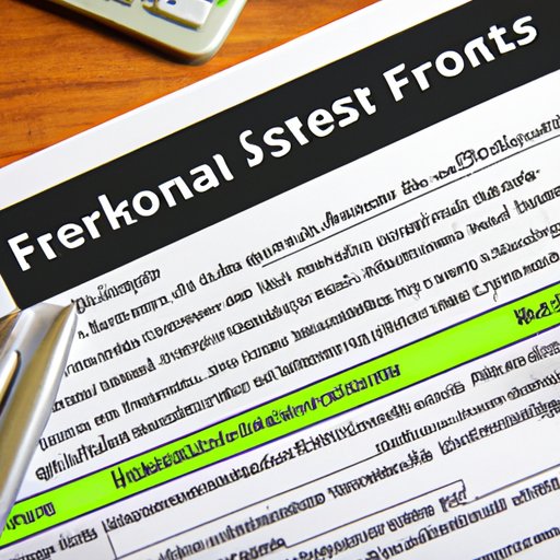 Showcasing How Financial Statements Can Help Identify Potential Risks