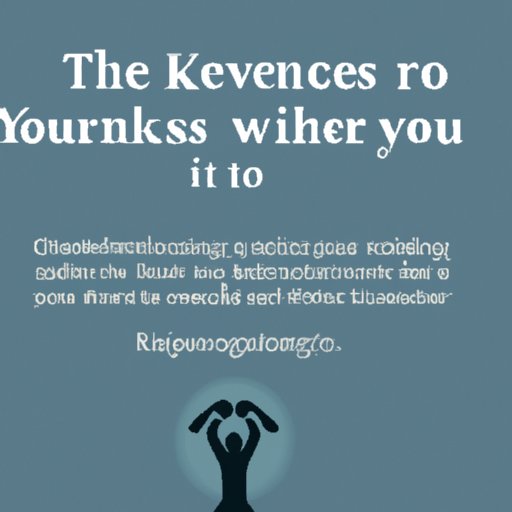 Understanding Your Inner Strength: Keys for Making Everything Work Out