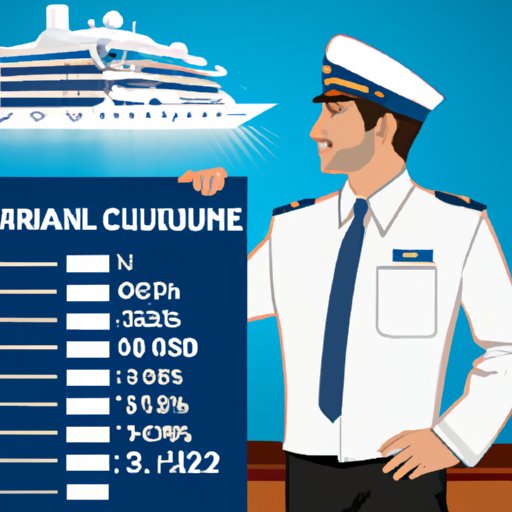cruise ship captain salary per month in us