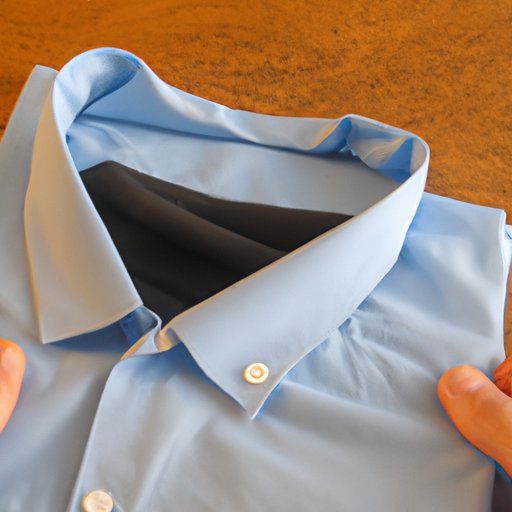 fold polo shirt for travel